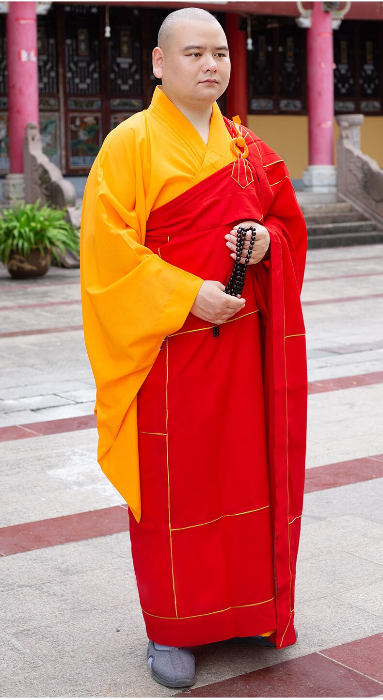 衣服了尘牌僧服袈裟法师主法金边祖衣僧衣缦衣五衣七衣九衣搭衣和尚衣