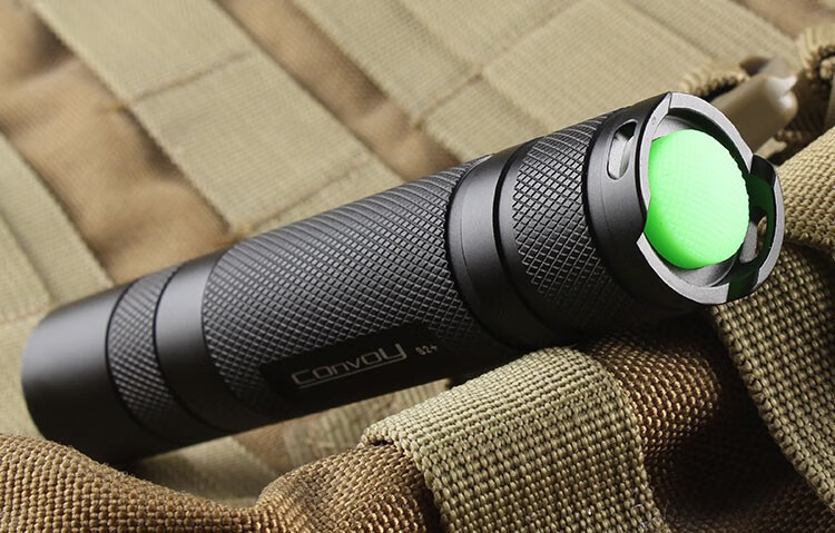 小米(mi)品质convoy手电筒convoys2 【黑色/铜电路仓/creeled/矩形