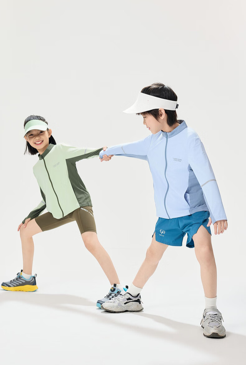 EBAER Children's Sun Protection Clothing Summer Style Boys Girls Lightweight Sun Protection Sportswear UPF50+ Lilac Purple 110 19