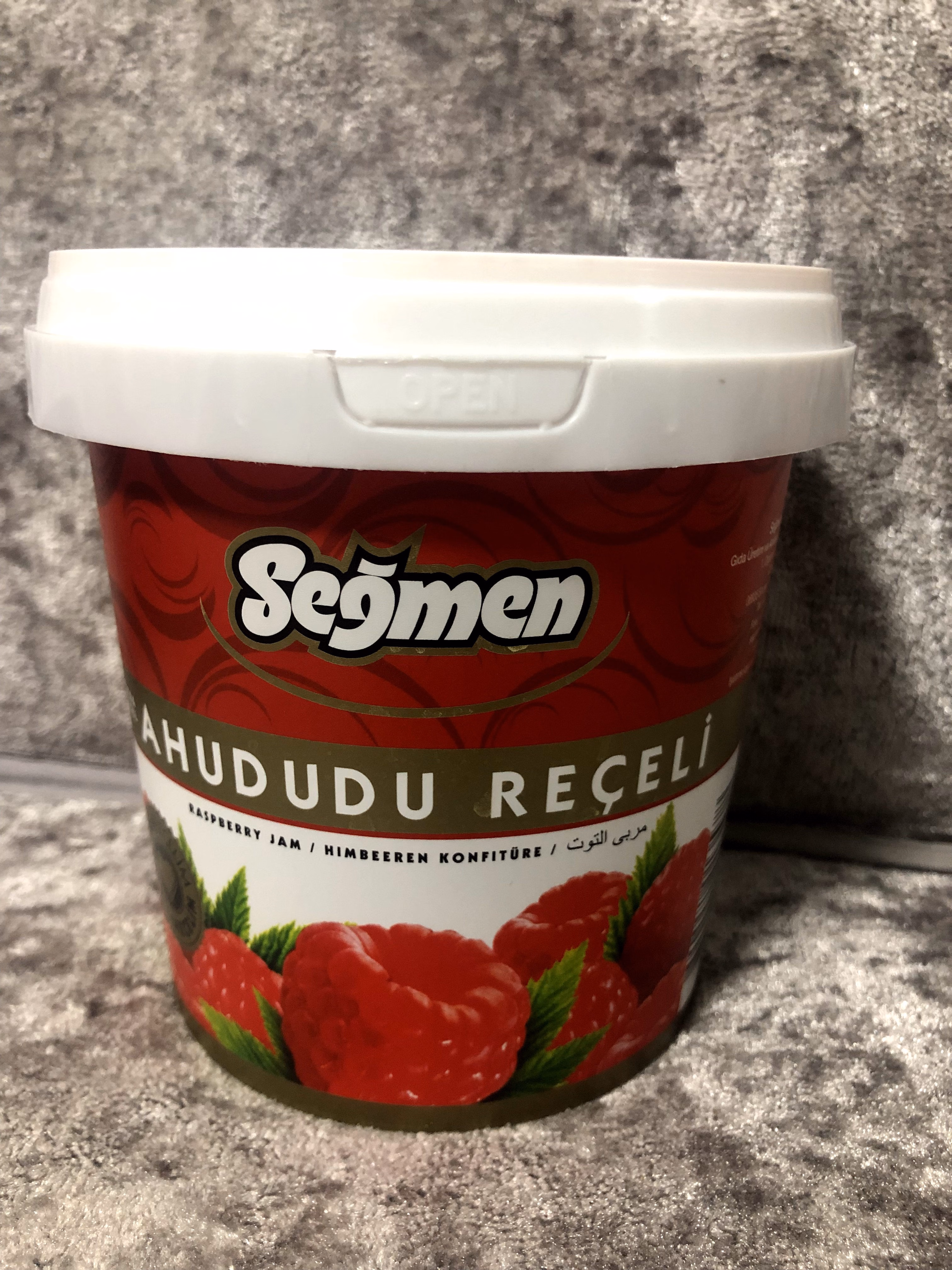 turkish raspberry jam 1kg 土耳其赛格 树莓果酱 覆盆子果酱 红色