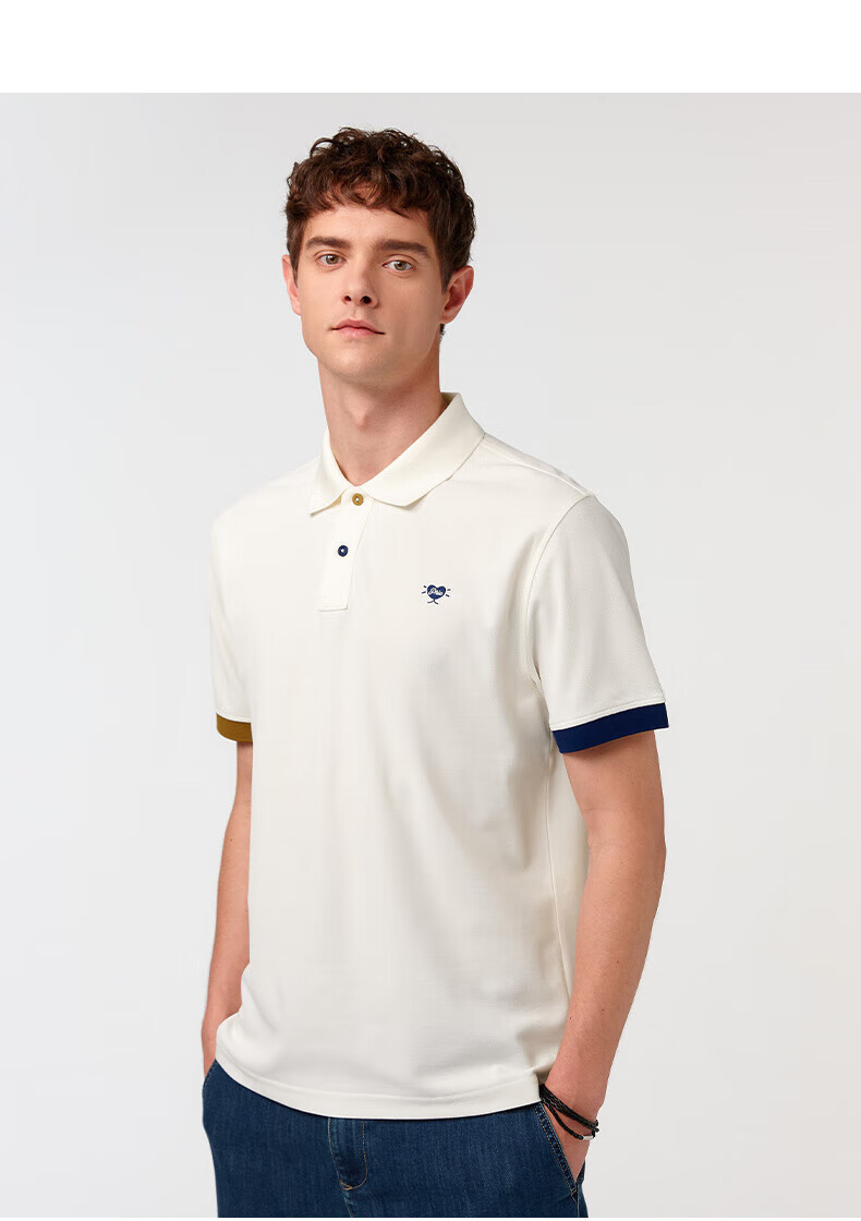 HAZZYS Men's Summer PHIZ Cool-Feeling Short-Sleeve POLO Shirt ASTZE0CBI23, Navy Blue NV, 3XL (190/108A) 10