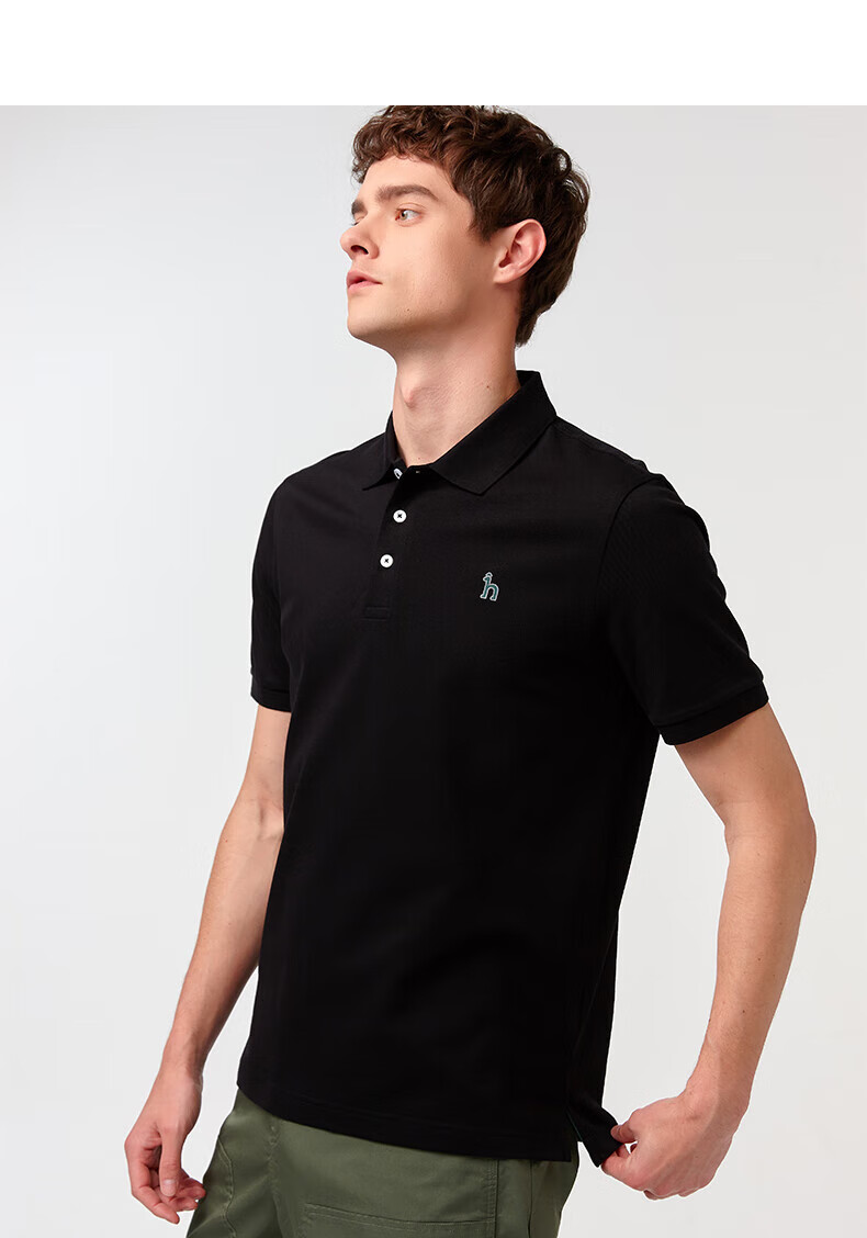 HAZZYS Men's Clothing, Summer Top, Multi-Color Short-Sleeve Polo Shirt ASTZE0CBX71, White WT, 3XL (190/108A5 6