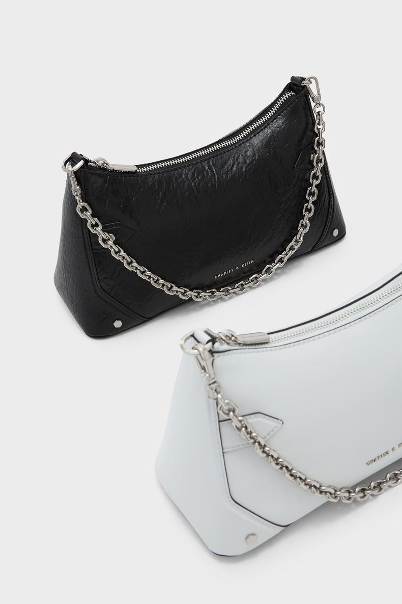 ck2022新款春夏女包女士三合一链条单肩斜挎包 black黑色【图片 价格