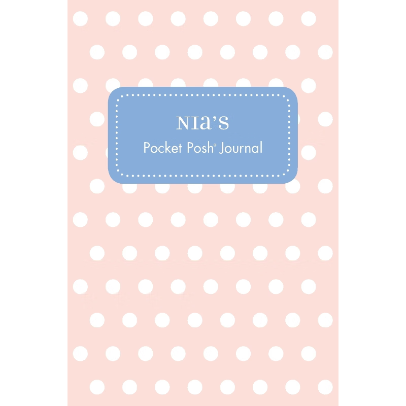 按需印刷Nia's Pocket Posh Journal, Polka Dot[9781524827588]