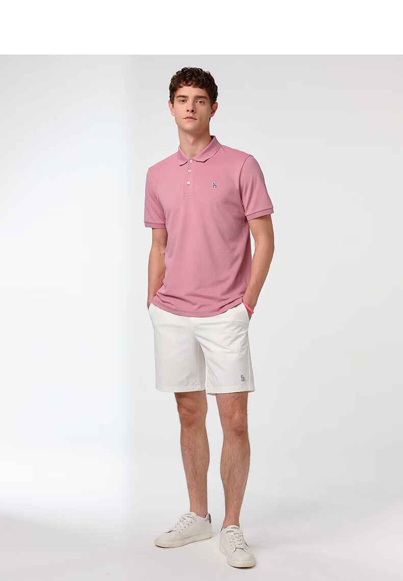 HAZZYS Men's Clothing, Summer Top, Multi-Color Short-Sleeve Polo Shirt ASTZE0CBX71, White WT, 3XL (190/108A5 22