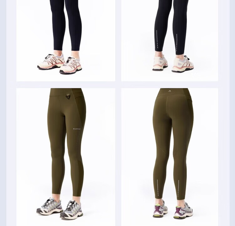 SURPINE Wind-resistant Series Durable Hiking Tights Outdoor Sports Sun Protection Quick-dry Long Pants Cold Pine Green L 16