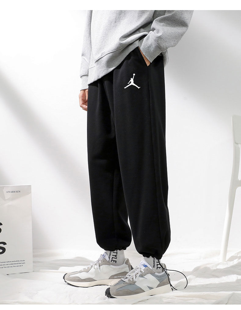 nike耐克aj裤子秋冬款运动裤男卫裤宽松潮男士休闲裤潮牌抽绳裤国潮