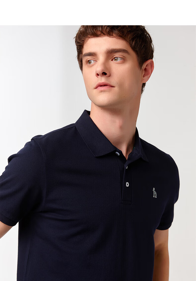HAZZYS Men's Clothing, Summer Top, Multi-Color Short-Sleeve Polo Shirt ASTZE0CBX71, White WT, 3XL (190/108A5 17