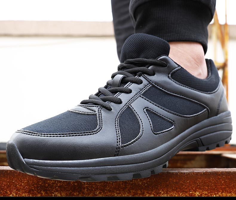 春秋16式作训鞋新式黑色男保暖超轻跑鞋消防胶鞋07a作训鞋男特战军人