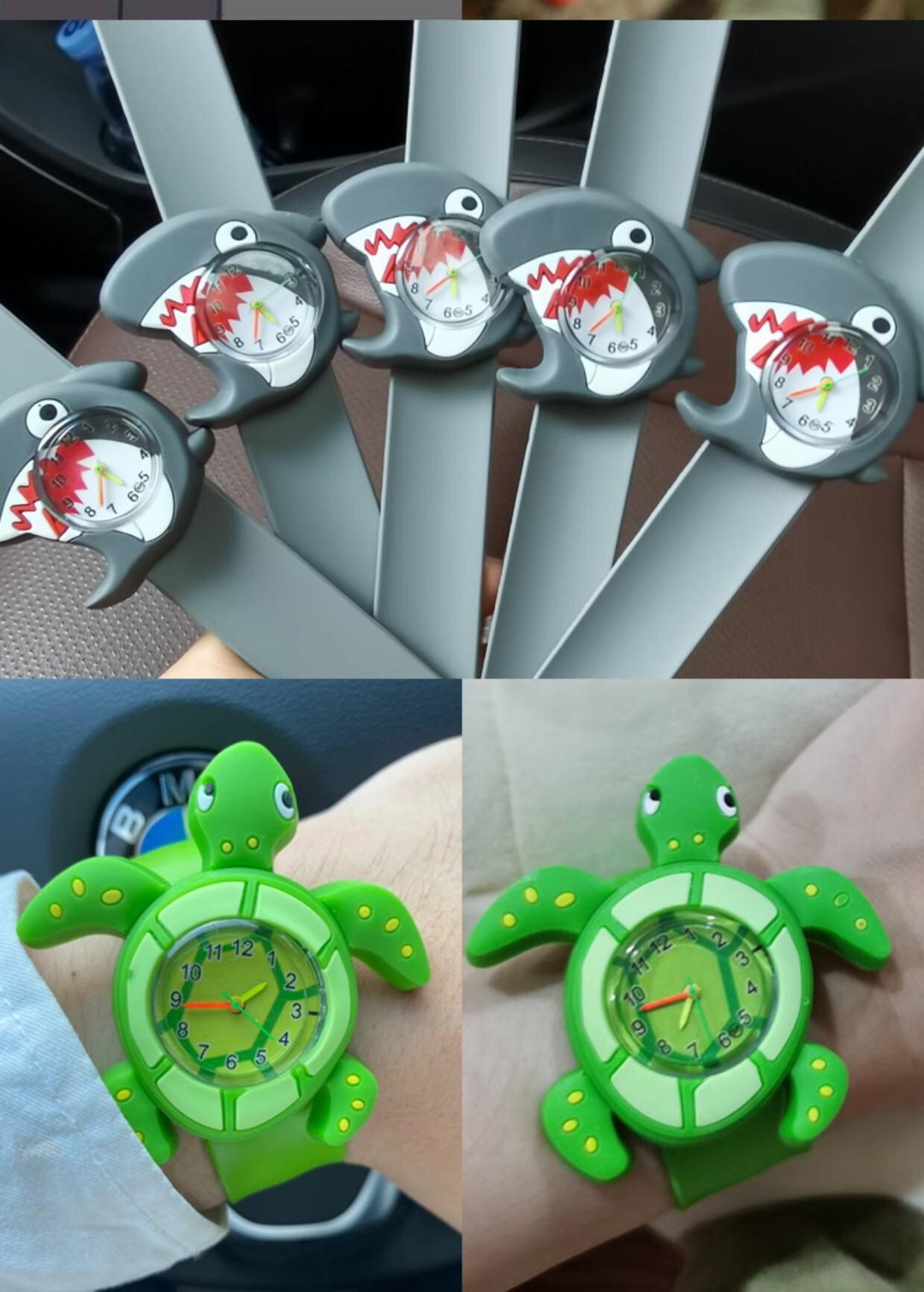 劳力士绿水龟表绿水龟儿童表劳力士抖音同款绿水龟沙雕鲨鱼小乌龟拍拍
