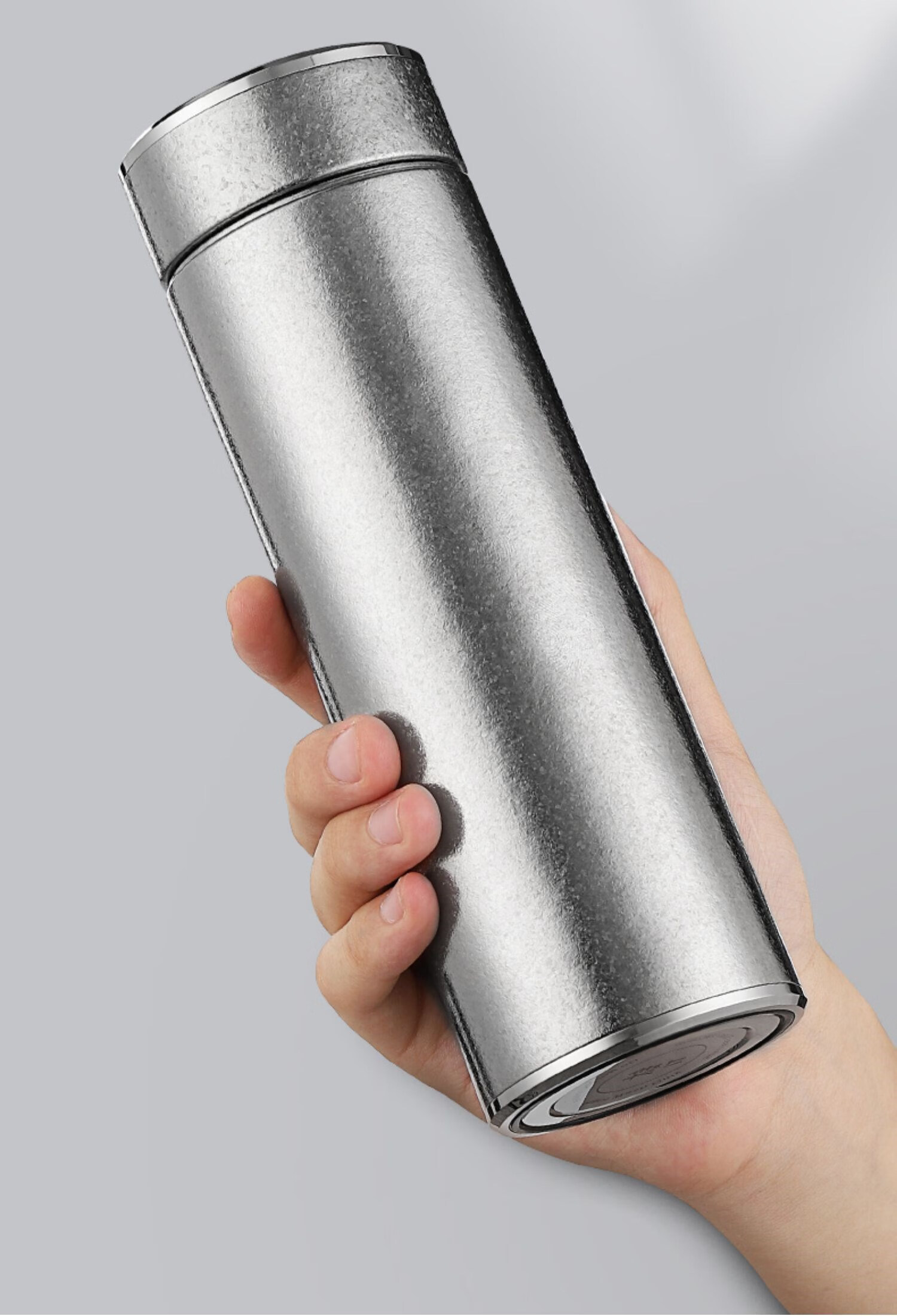 【轻奢】男士纯银保温杯 cl英国进口99.