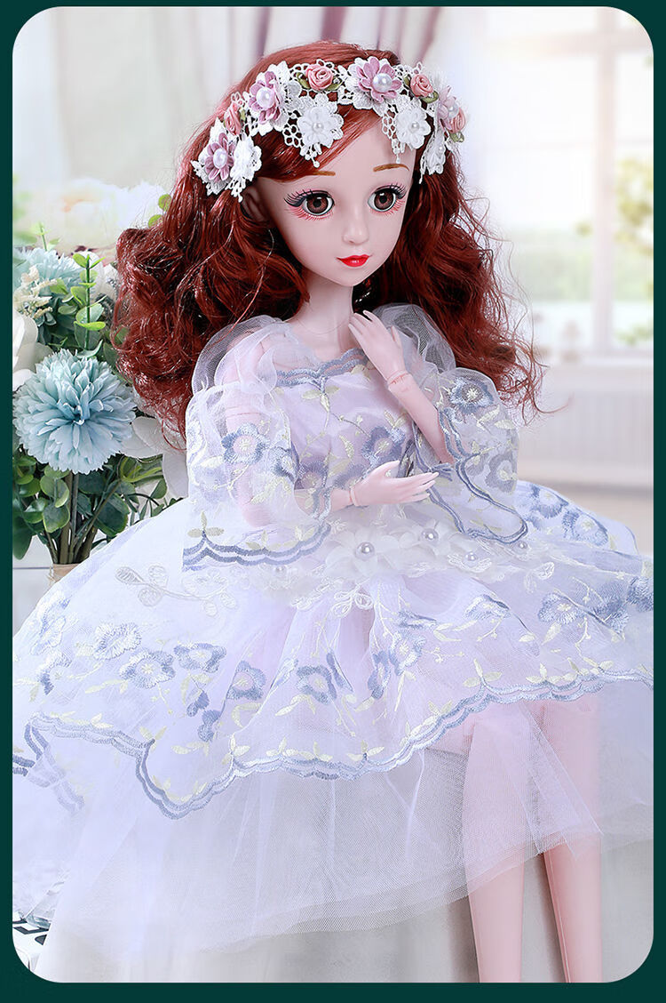 芭比娃娃大号14岁以上80厘米超大号单个套装女孩仿真公主会说话儿童