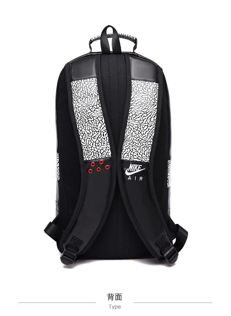 腾讯体育nba官方旗舰店同款aj书包男女双肩书包健身电脑包时尚百搭初