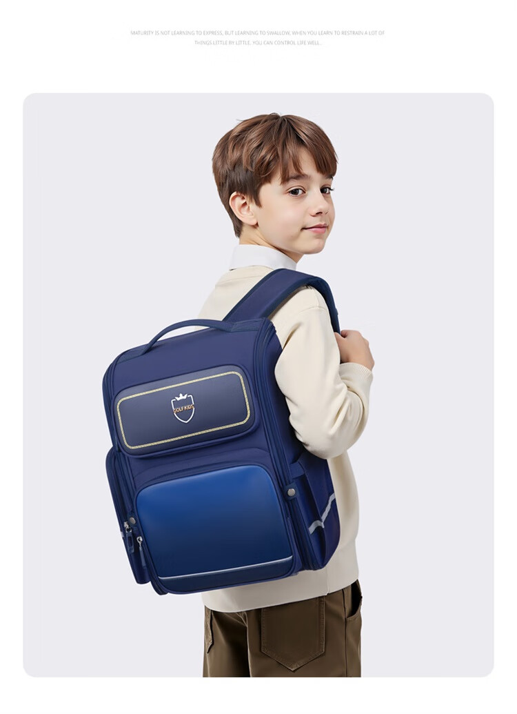 GOLF Backpack for Primary School Boys Grades 1-3 Spine-Protecting Children's Backpack with Large Capacity, Stylish Design And Weight Reductio 20
