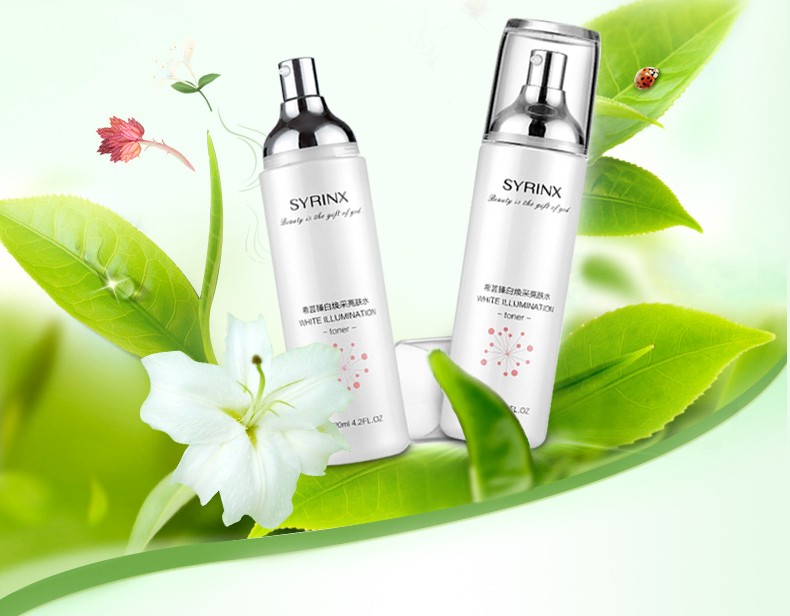 希芸syrinx臻白焕采亮肤水120ml补水保湿温和滋润皮肤提亮肤色祛斑