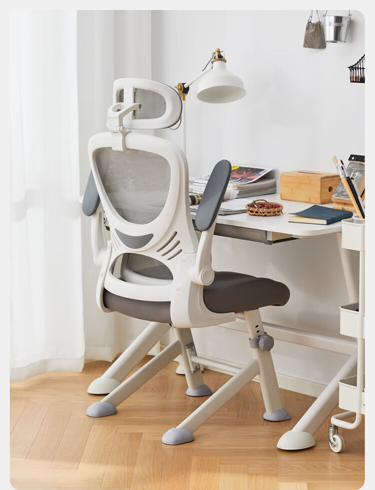 Bajiujian Y7F High School Student Learning Chair, Youth Ergonomic Seat, Biomechanics Office Chair 14