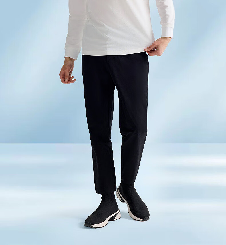 Biyinlefen [Functional Cotton] 2025 Spring New Men's Turn-Down Collar Long-Sleeve Polo Shirt, Lightweight Athletic Casual Skin-Friendly Top 7