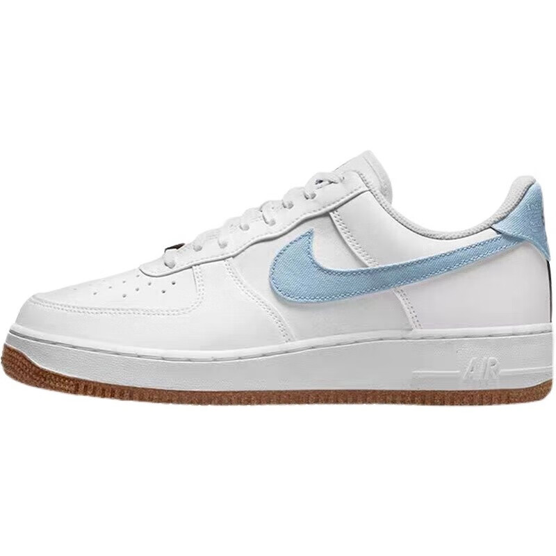 nikeair force 1 07 af1空军1号白蓝花卉刺绣低帮板鞋dr9867-102 dr
