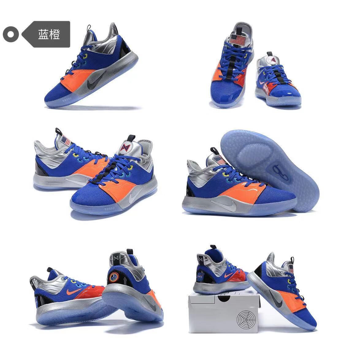 pg3 保罗乔治3代篮球鞋 透气男子外场耐磨实战学生减震气垫运动鞋 pg3