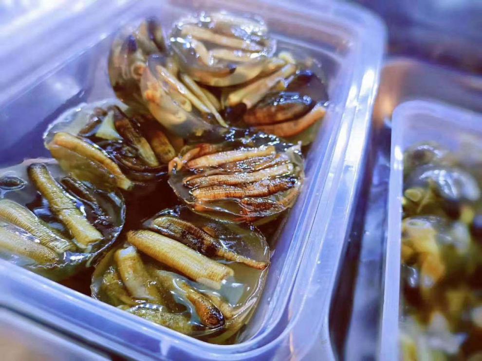 厦门土笋冻新鲜现做福建名小吃即食真空包装闽南海鲜特产土笋冻小颗20