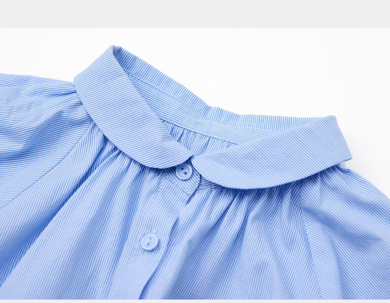 M.Latin [Magic Wind Elf] Children's Clothing, Malatin 2025 Summer New Girls' Retro Academic Short-Sleeve Dress 17