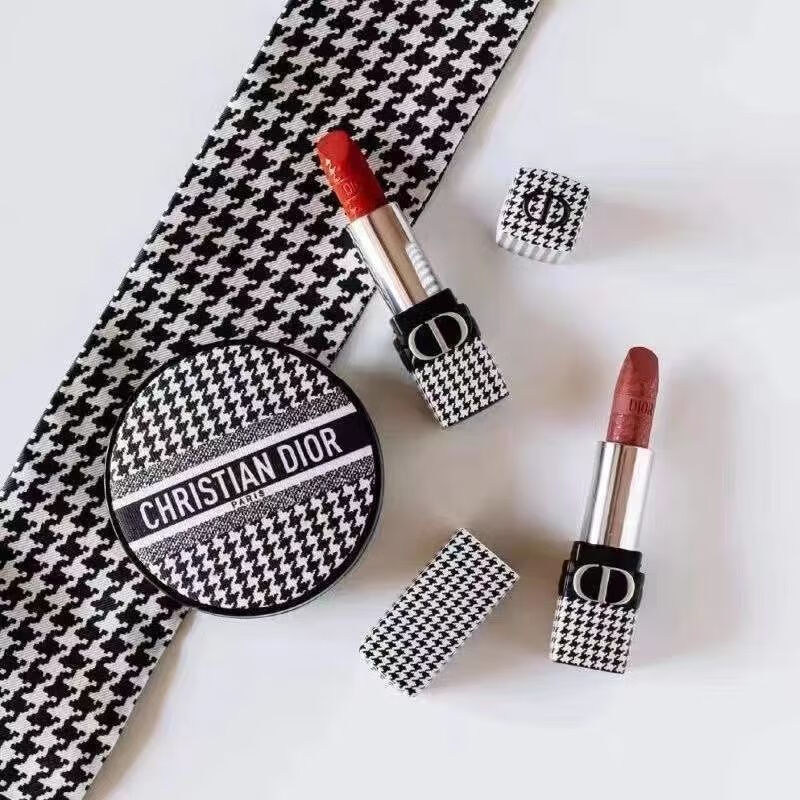 官方旗舰官方迪奥亚菲千鸟格口红999丝绒传奇红唇720丝绒送专柜礼盒