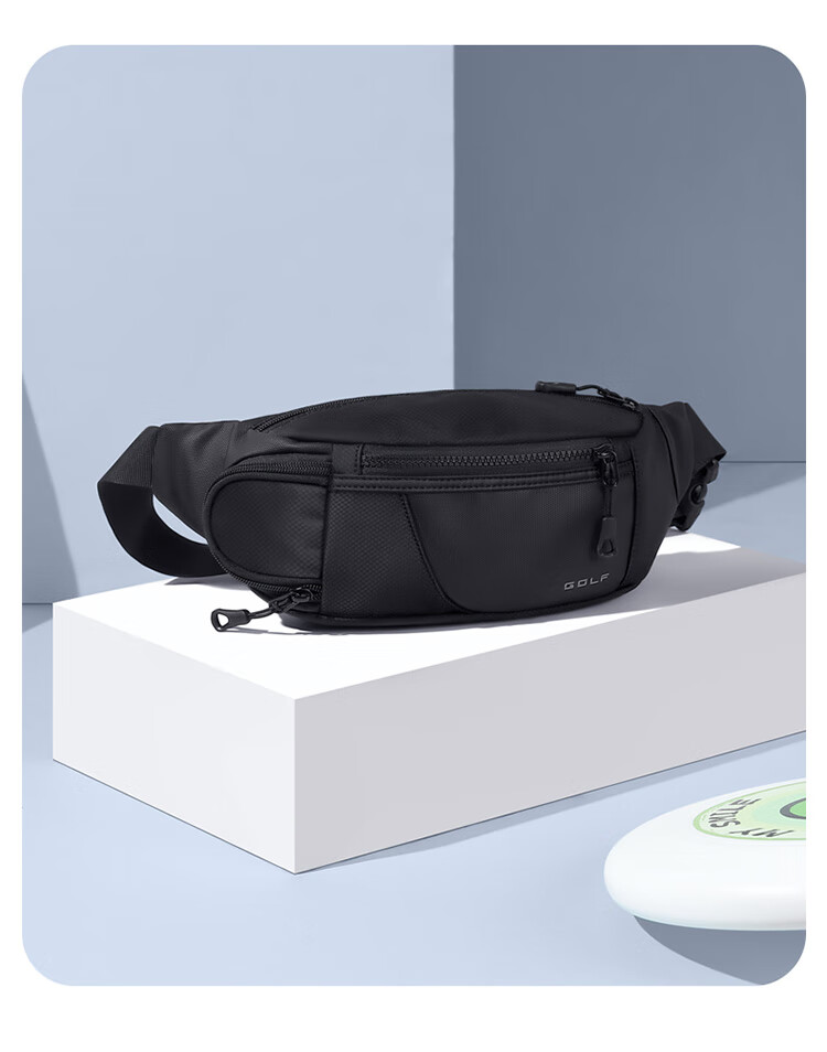 GOLF Casual Chest Bag, Men's Crossbody Bag, Cycling Phone Bag, Water-Resistant Shoulder Bag, Outdoor Small Messenger Bag, Sports Waist Pack 10