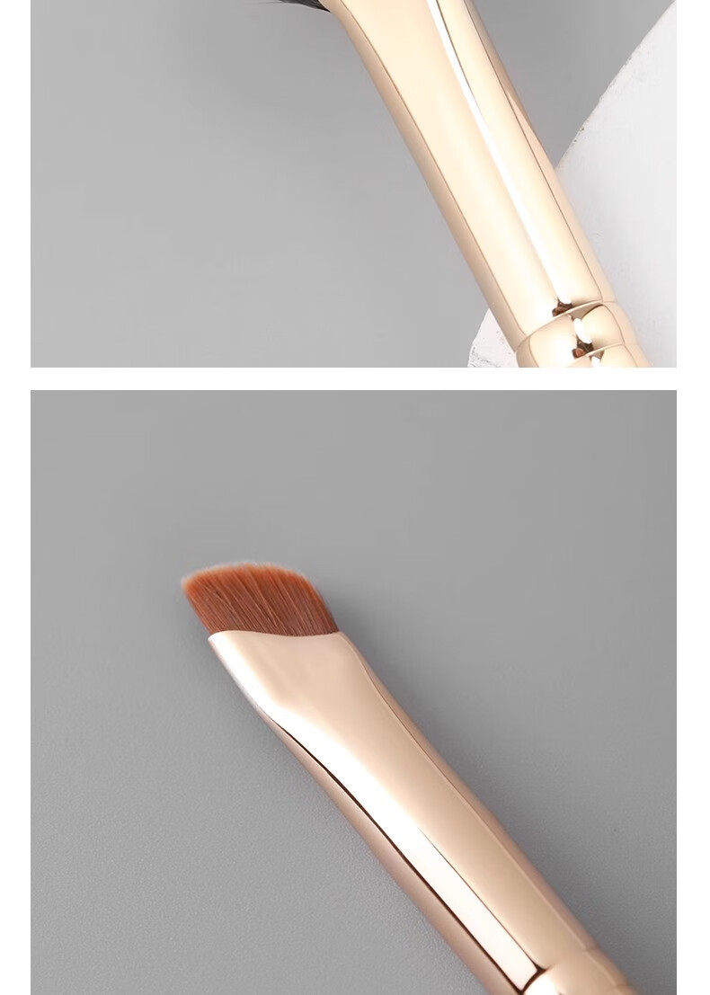 MSQ Golden Sickle Eyeliner Brush Eye Bag Brush Eyelid Brush Eyebrow Powder Brush Ultra-thin Brush Head 14