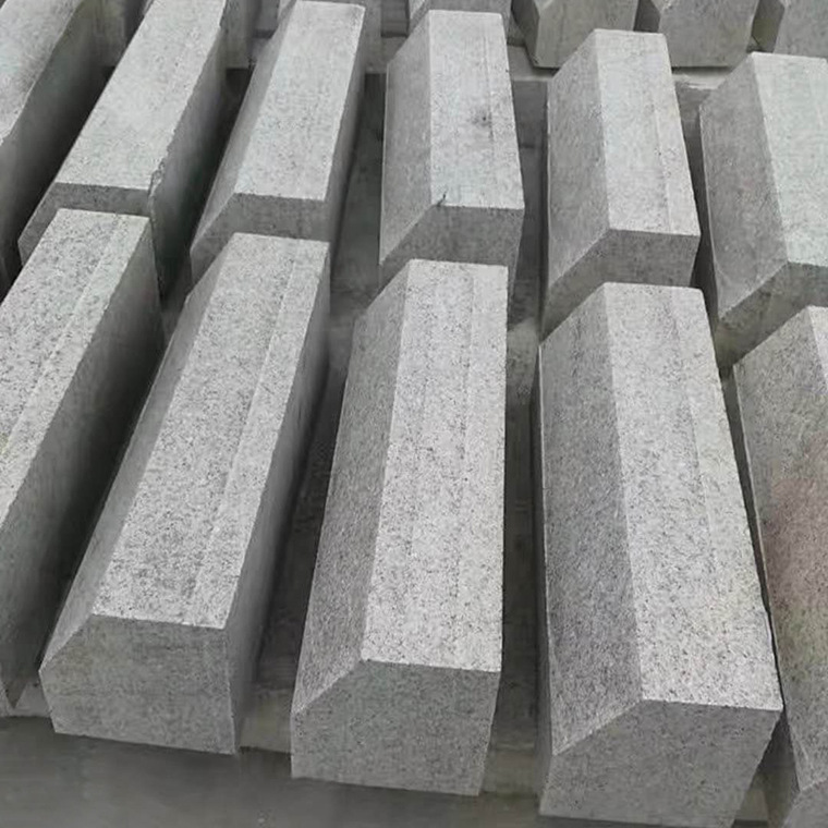 五莲红五莲花芝麻灰火烧板楼梯踏步圆球路沿石侧石路缘石 600×600