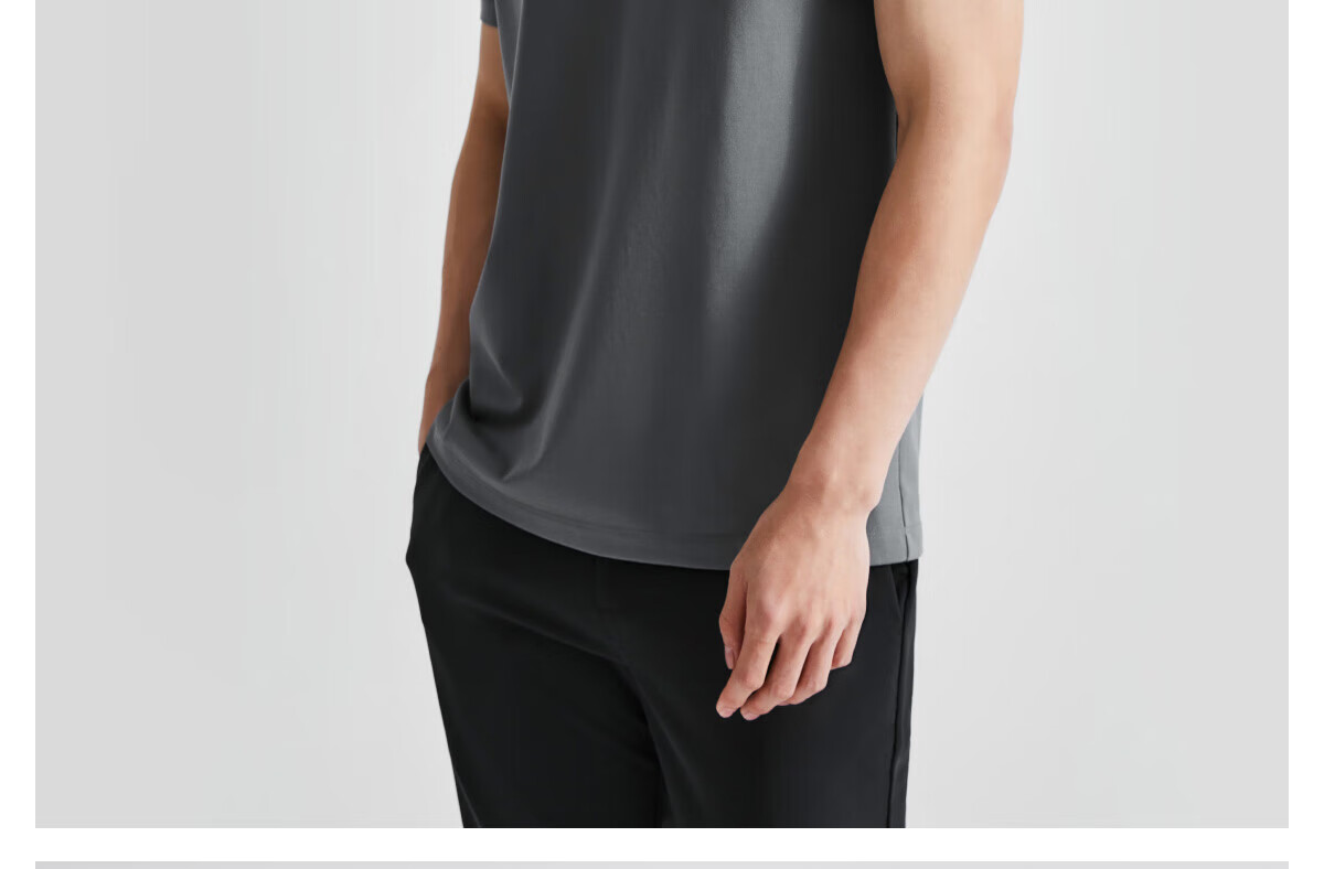 DIKENI [Closet Fashion Single Item King] Skin-Friendly Taiji Cotton Summer Classic Versatile Short-Sleeve Polo Shirt 36
