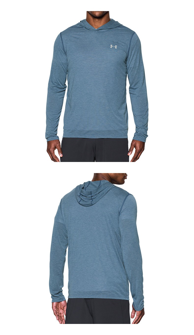 under armour 安德玛官方 ua男子tb 运动连帽长袖t恤-1289606 蓝色997