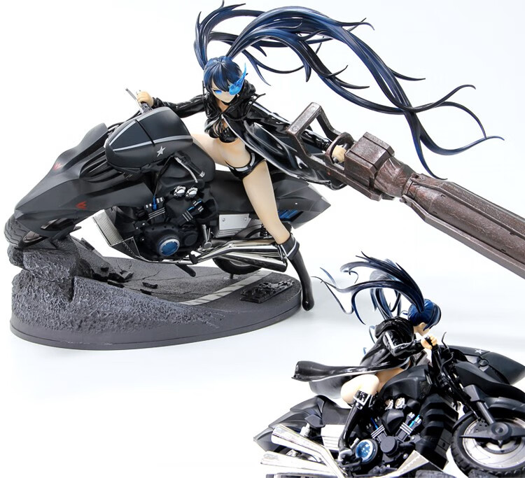 万代bandai黑岩射手摩托黑岩大周边死神肢体可动模型白岩黑金之锯q
