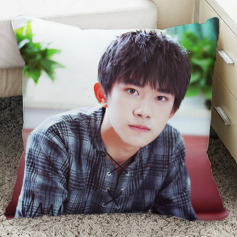卓尔曼tfboys易烊千玺周边抱枕定制千纸鹤粉丝人形公仔玩偶海报应援