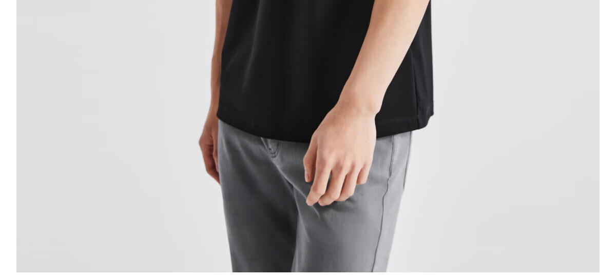DIKENI [Closet Fashion Single Item King] Skin-Friendly Taiji Cotton Summer Classic Versatile Short-Sleeve Polo Shirt 30
