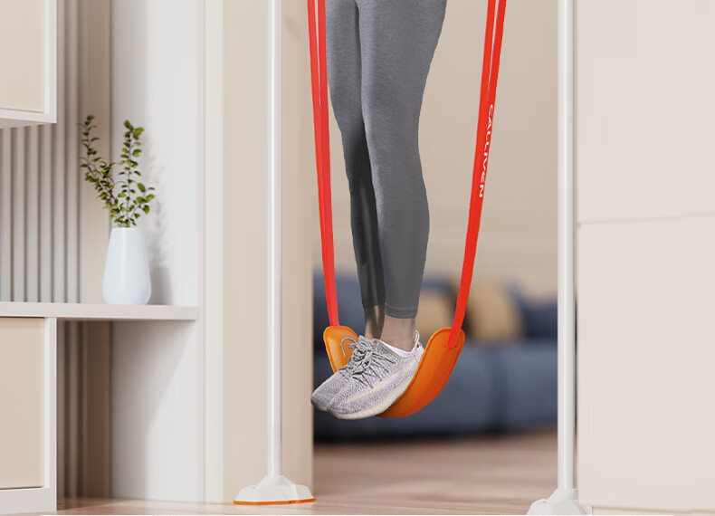 CALLIVEN Pull-Up Assistance Bands Dual Bar Pull-Up Aid Home Indoor Resistance Stretch Bands 2