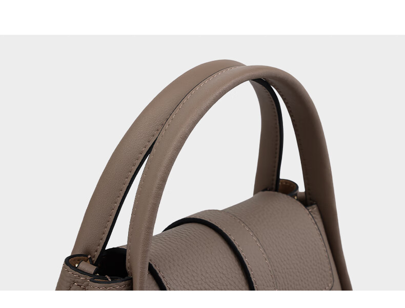 HONGU Women's Genuine Leather Shoulder Crossbody Bag, Casual Handbag, Birthday Gift for Girlfriend 8
