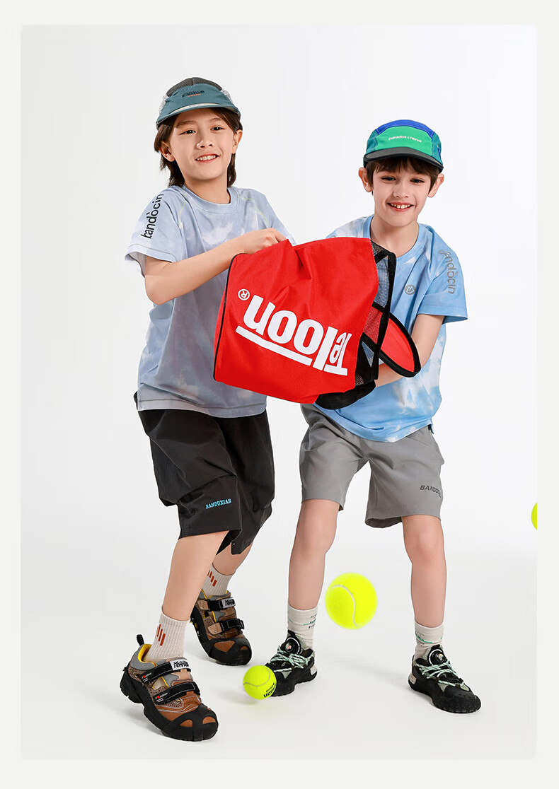 BANDOCIN Boys' Quick-Dry Short Sleeve T-Shirt, Summer Lightweight Breathable for Older Children, 2026 New Style, Sky Blue, Size 170 9