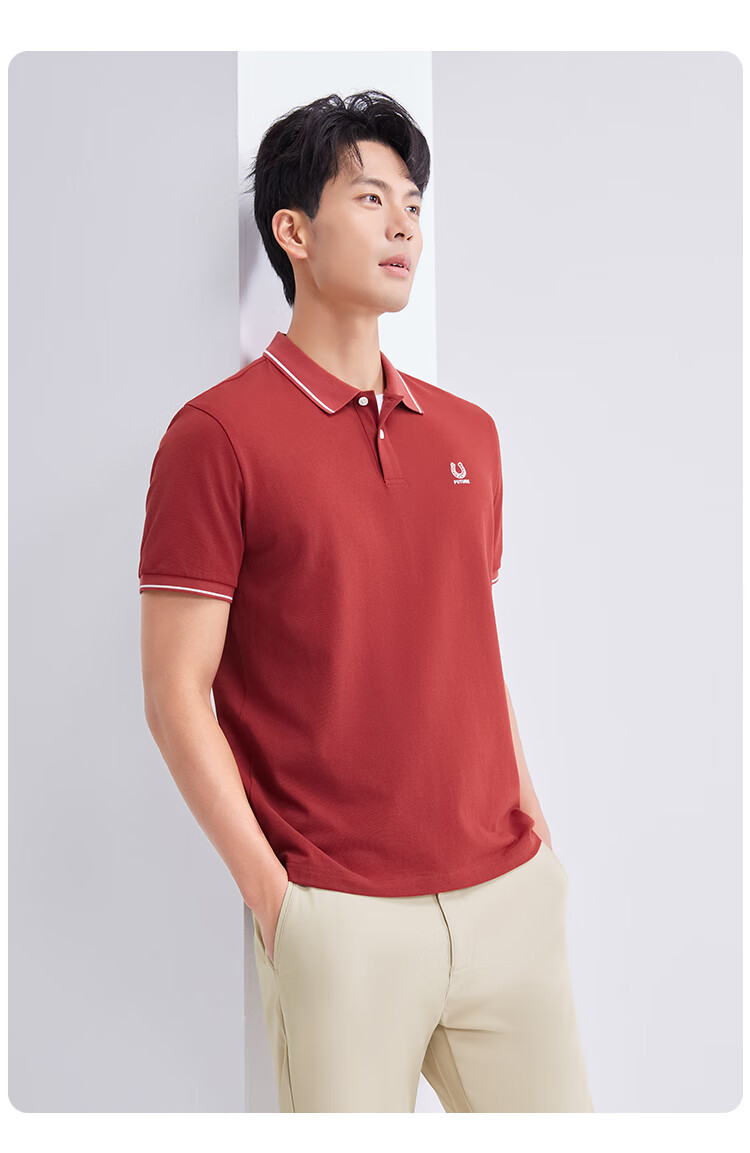Laxton Summer New Business Casual Men's Short Sleeve Polo Shirt Gray Green 3XL 15