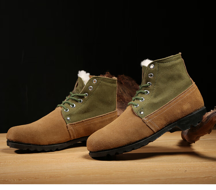 20-30-40岁穿休闲时尚旗舰官方店老式大头棉鞋东北棉靴男女翻毛皮鞋