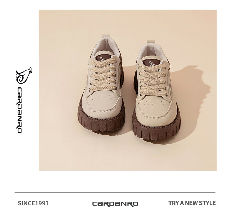 CARDANRO Women's Casual Shoes, 2025 New Thick-Soled Mesh Sneakers, Spring And Summer Women's Shoes, Small Size Breathable Comfortable Versatile Sports Shoes 16