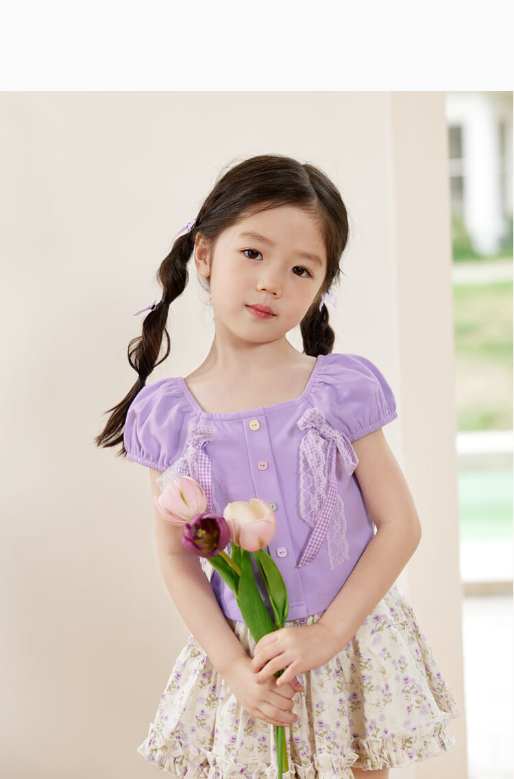 LUSON Children's Clothing, Baby Lace Hollow-Out Dress, Girls' Sleeveless Tank Top And Blouse Set, Summer 2025 14