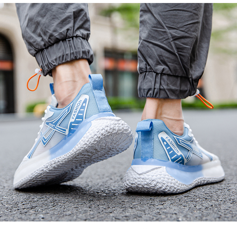 飙山狼网鞋男夏季2022年新款男士运动鞋潮流莆田爆米花软底户外椰子鞋