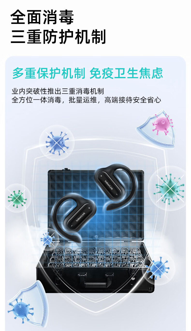 IndoorLink Wireless Tour Guide System for One-To Government And Enterprise Reception, Factory Tours, Exhibition Halls, Project Inspections, High-End Business Meetings, And Team Guiding 17