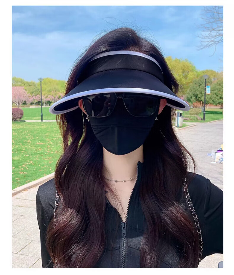 Huili Sun Hat for Women, UV Protection Summer Cap, Wide Brim Outdoor Breathable Hiking Hat for Men And Wome 6
