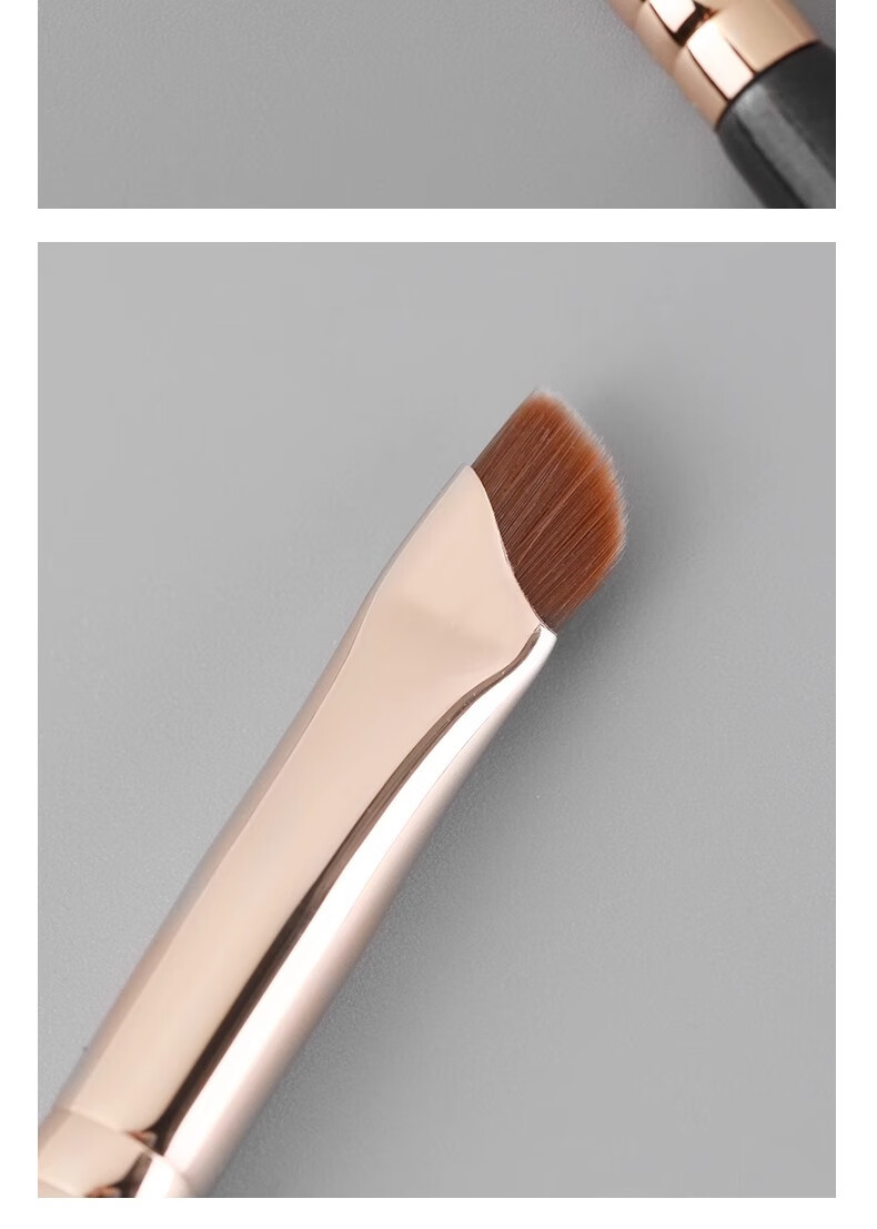 MSQ Golden Sickle Eyeliner Brush Eye Bag Brush Eyelid Brush Eyebrow Powder Brush Ultra-thin Brush Head 15