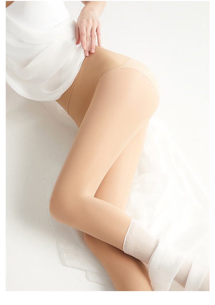 Afandi Cicada Wing No.1 0.7D Matte High Transparency Ultra-Thin Spring Summer Skin-Enhancing Sheer Tights 900 Needles 4