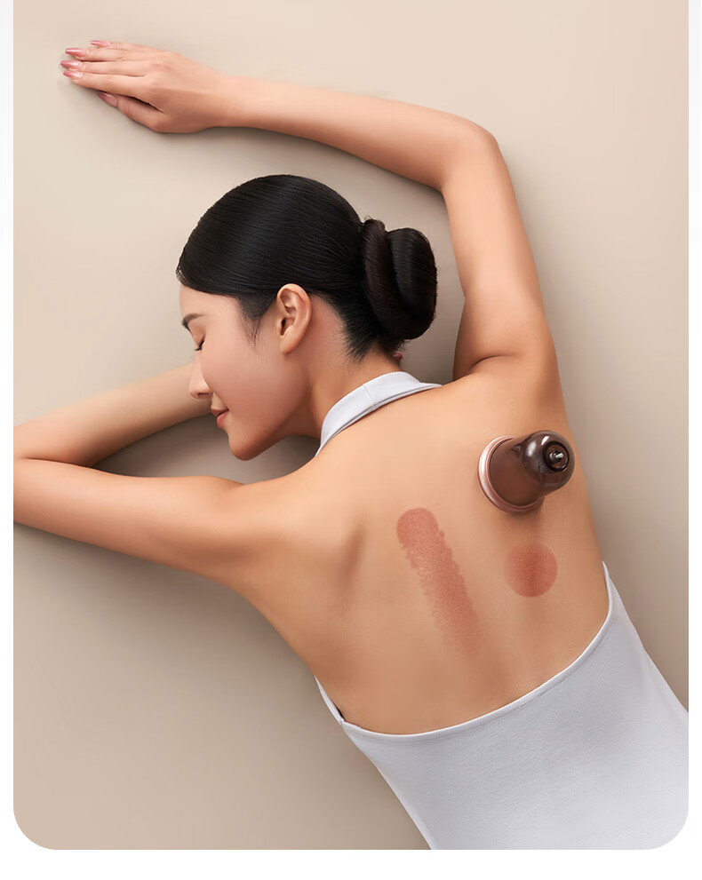 HITH Xingman Intelligent Cupping Device, Home-Use Gua Sha Instrument, Electric Gua Sha Machine, Negative Pressure Leg And Back Meridian Dredging All-In Smart Device for Whole Body, Gift for Elders And Parents - G2 5