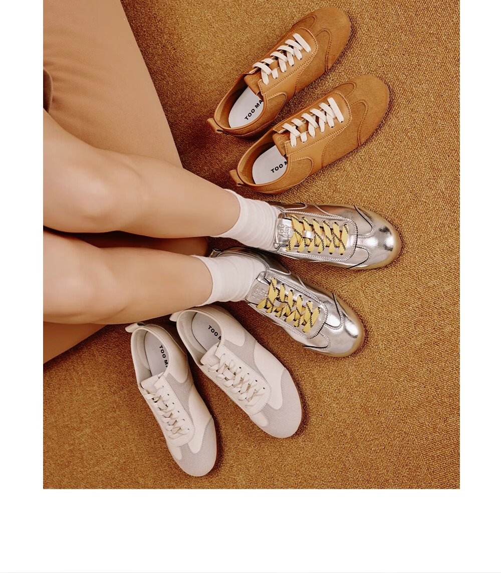 TOOMANYSHOES Celebrity Style Slip-On White Sneakers Sports Training Shoes Women Retro Casual Shoes Neon Street Red Size 38 7
