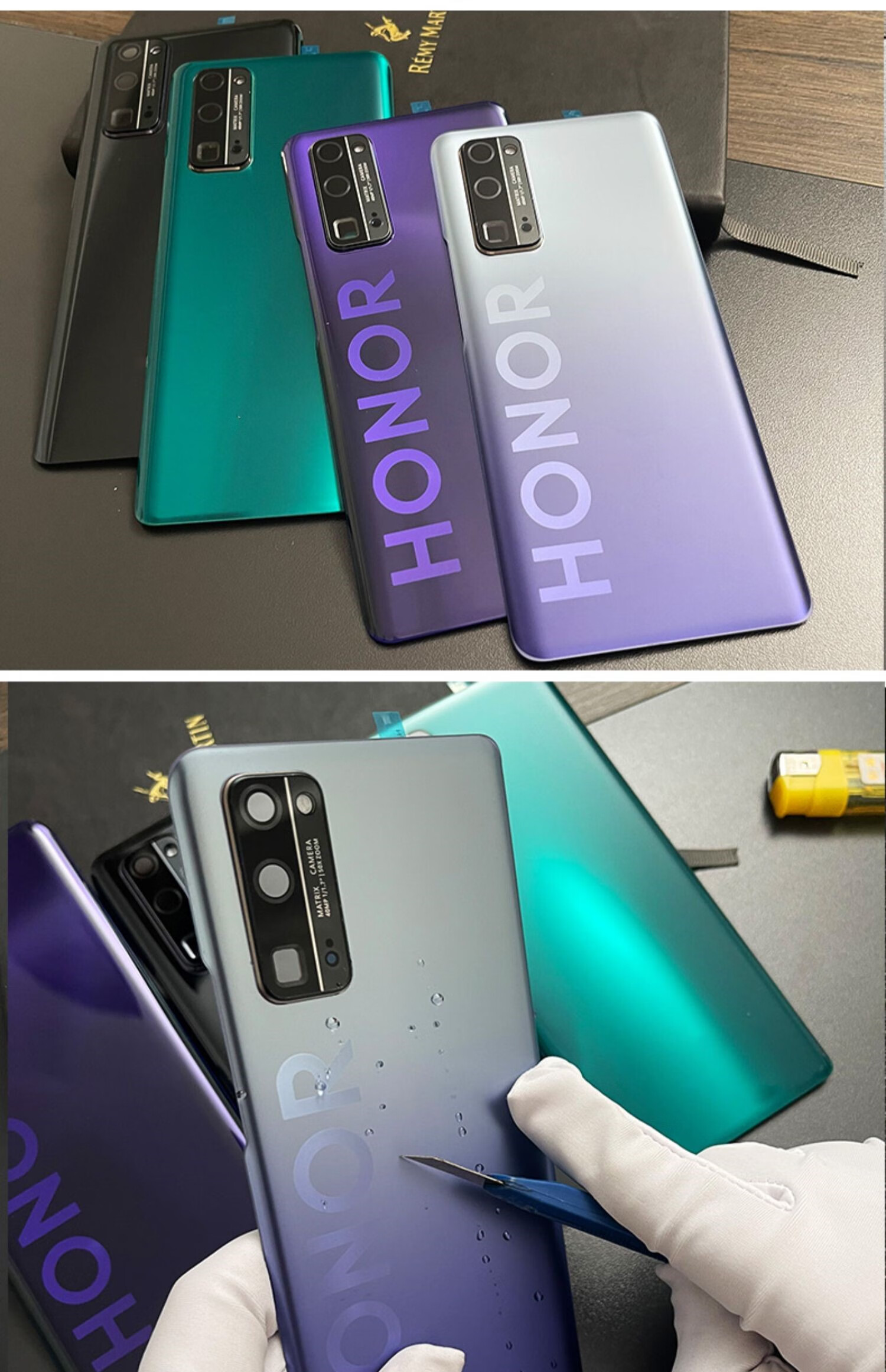 荣耀30后盖原装适用华为荣耀30s原装后盖玻璃honor30pro原厂手机后