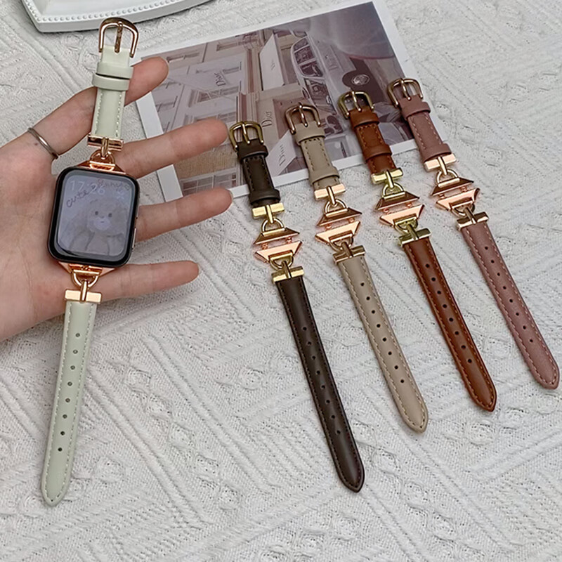 美无缺 oppowatch表带watch21智能运动手表表带watch3pro皮质替换带